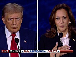 Kamala Harrisová a Donald Trump