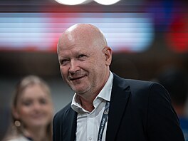 Trenér Ivan Haek po zápase s Ukrajinou v Lize národ.