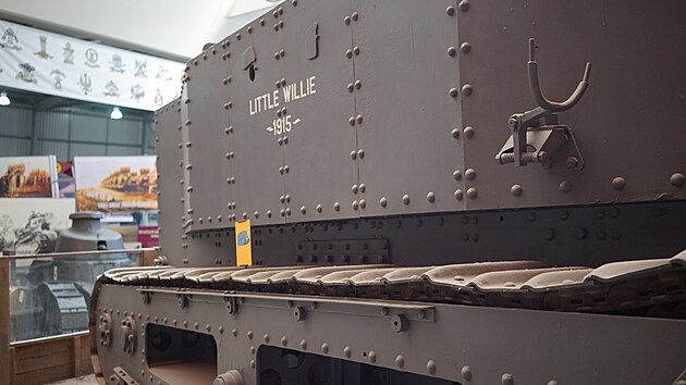 Prvn� tank historie Little Willie