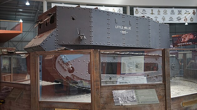 Prvn� tank historie Little Willie