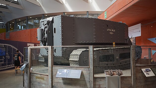 Prvn� tank historie Little Willie