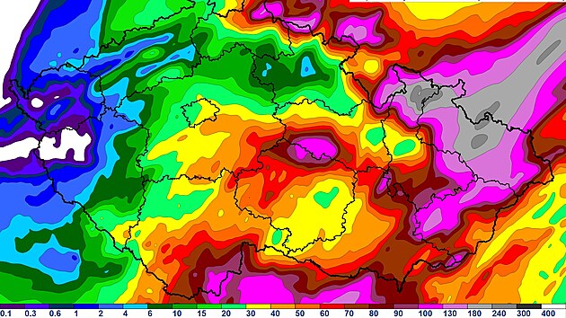 P�edpokl�dan� �hrn sr�ek z modelu Aladin os sobotn�ho r�na do pond�l� 16: z���.