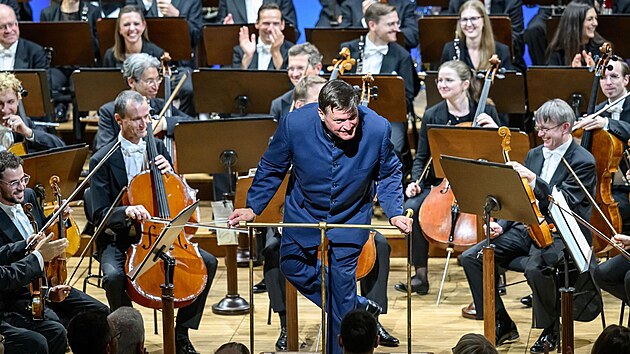 Vdet filharmonikov s dirigentem Christianem Thielemannem vystoupili v Rudolfinu na festivalu Dvokova Praha.