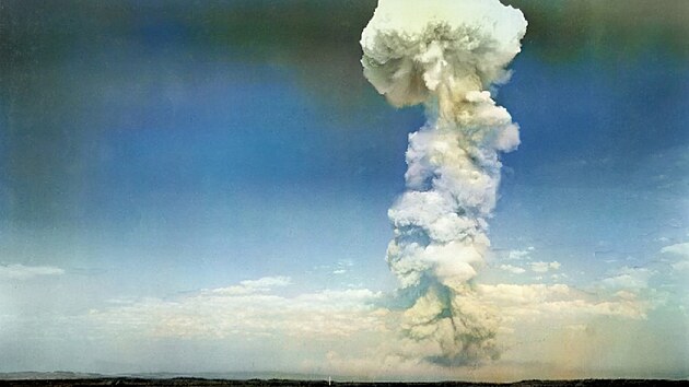 Jadern� cvi�en� nedaleko Tockoje v roce 1954