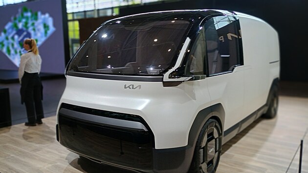 Koncepty elektrick�ch dod�vek zna�ky Kia na veletrhu IAA Transportation v Hannoveru