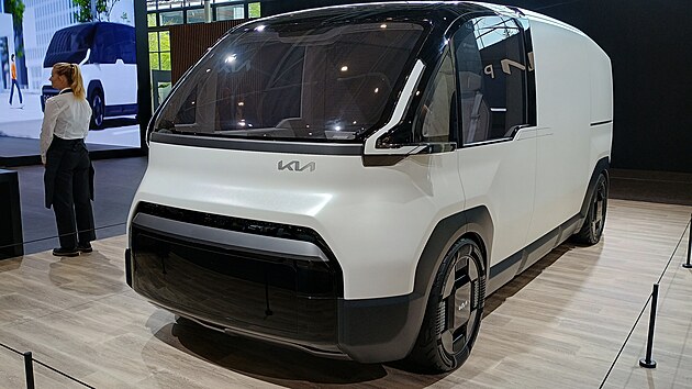 Koncepty elektrick�ch dod�vek zna�ky Kia na veletrhu IAA Transportation v Hannoveru