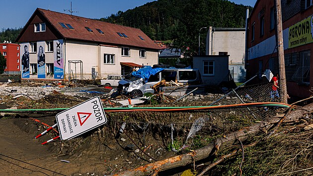 Jesen�k po povodn�ch. (17. z��� 2024)