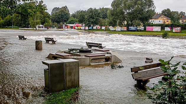 Snmek z Malho jezu na Mali v eskch Budjovicch. (15. z 2024)
