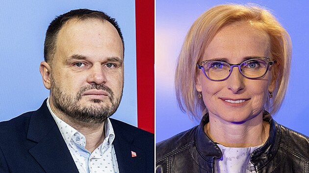 Michal �marda a Kate�ina Kone�ná