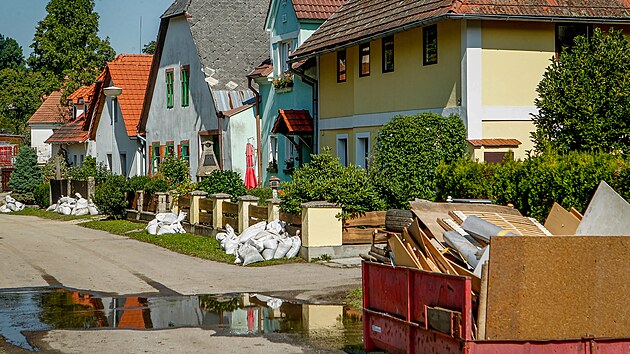 Beneov nad ernou po povodni (18. z 2024)