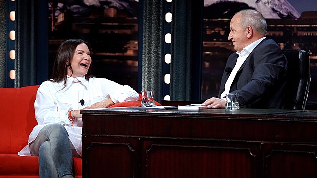 Zpěvačka Anna K. v Show Jana Krause (září 2024)