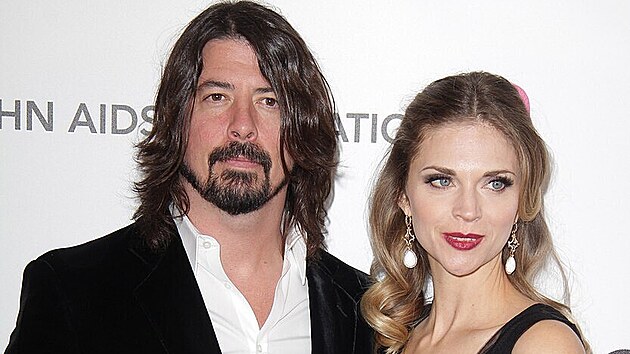 Dave Grohl a jeho man�elka Jordyn