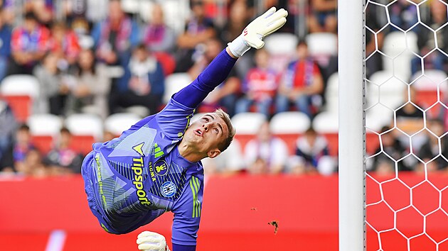 Olomouck� brank�� Tade� Stoppen likviduje �anci Plzn�.