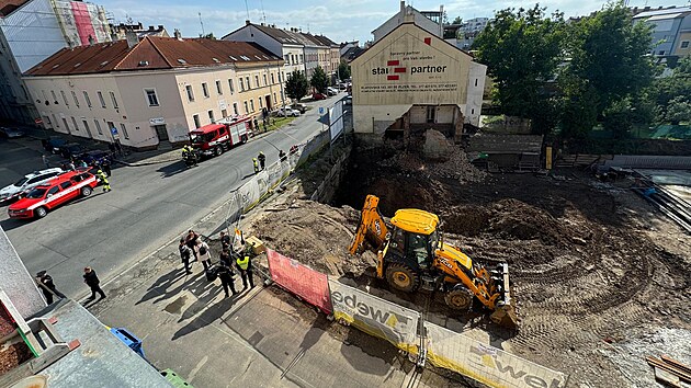 V Plzni na Roudn se ztila st domu. (17. z 2024)