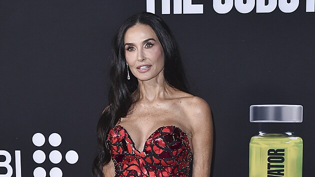 Demi Moore v Los Angeles (16. zá�í 2024)