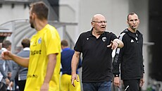 Plze�ský kou� Miroslav Koubek v utkání proti Olomouci.