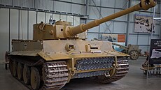 Expozice Tankové muzea, nmecký tký tank Tiger I