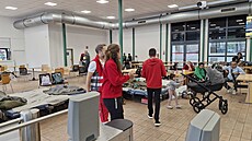Ostravské centrální evakua�ní centrum na výstavi�ti �erná louka