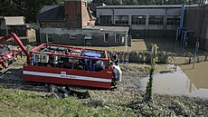 Hasi�i v Ostrav� pokra�ují ve vysokokapacitním �erpání vody v zaplavené Nové...