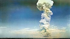 Jaderné cviení nedaleko Tockoje v roce 1954