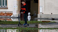 Zaplavené m�sto Litovel na Olomoucku. (16. zá�í 2024)