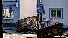 Jeseník po povodních. (17. zá�í 2024)