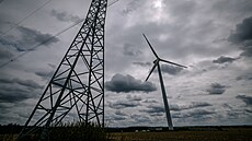 Komplex dvou v�trných elektráren, které jsou v provozu od roku 2009, najdete na...