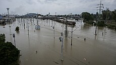 Rozvodn�ná �eka Odra v Ostrav�. (16. zá�í 2024)