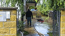 Následky povodn� v Sazovicích. (15. zá�í 2024)