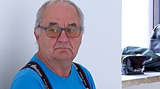 Obalovaný Josef Voborník u Krajského soudu v Praze (11. záí 2024)