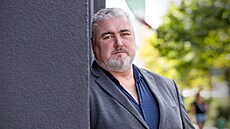 Ve volbách v Libereckém kraji se Piráti nedostali ani pes tyi procenta, do zastupitelstva tak vbec neproli. Na snímku lídr Pirát do krajských voleb Zbynk Miklík.