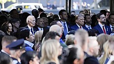 Viceprezidentka Kamala Harrisová, prezident Joe Biden, bývalý starosta New...