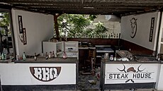 BBQ restaurace ve v�znici Tocorón ve venezuelském stát� Aragua, kde vládl gang...
