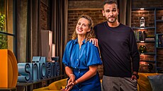 Kate�ina Pechová a Dominik Vr�anský budou diváky Novy provázet ranním po�adem...