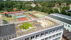 Zelená stecha na Z Úprkova v Hradci Králové