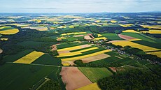 Mení pole, rzné plodiny: Souasným trendem je pstovat jednu plodinu jen na...