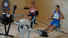 Novou tlocvinu hned vyzkoueli mladí sportovci.