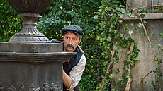 Natáení filmu Cukrkandl: Jaroslav Plesl