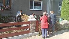 Vzni z olomoucké vazební vznice pomáhají s odstraováním kod po niivých...