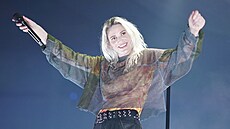 Emily Armstrongová je novou zpvakou kapely Linkin Park (Los Angeles, 5. záí...