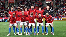 etí fotbalisté ped zápasem s Ukrajinou.