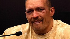 Oleksandr Usyk po vít�zném souboji s Tysonem Furym