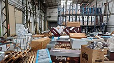 Krnovskou továrnou Kofola se prohnala v ned�li povode�. Výroba je zatím...