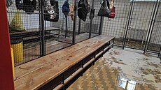 Mendlovo gymnázium v Opav� bylo také zasa�eno vodou. Ta se dostala do suterénu....