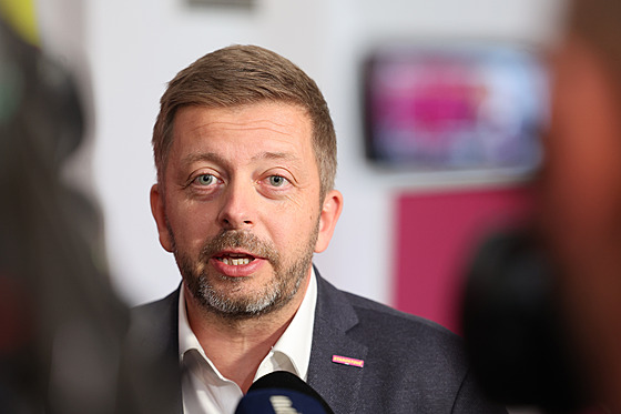 Vít Rakuan dorazil do volebního tábu hnutí STAN. (21. záí 2024)