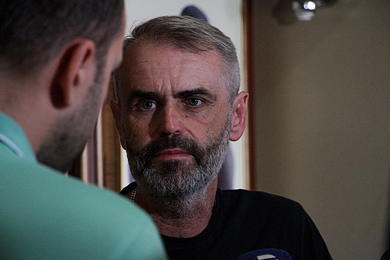 Robert lachta za stranu Písaha. (21. záí 2024)