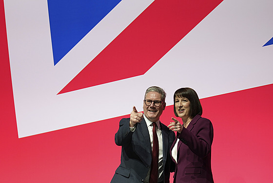 Ministryn� financí Rachel Reevesová na konferenci Labouristické strany v...