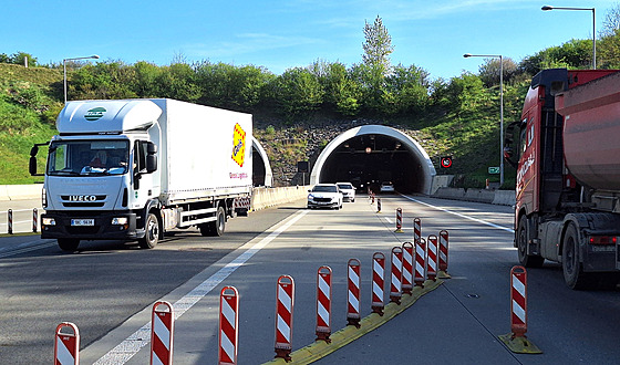 Dálni�ní tunel v Klimkovicích u Ostravy �eká n�kolik uzavírek. (26. zá�í 2024)