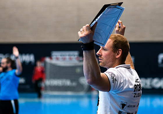 Lovosice, 29. 9. 2024, extraliga házenká�� Lovci Lovosice - Zub�í. Zuberský...