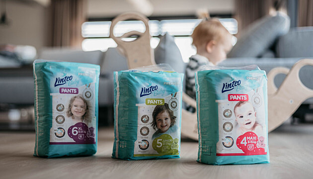 Nov plenkov kalhotky Linteo Baby